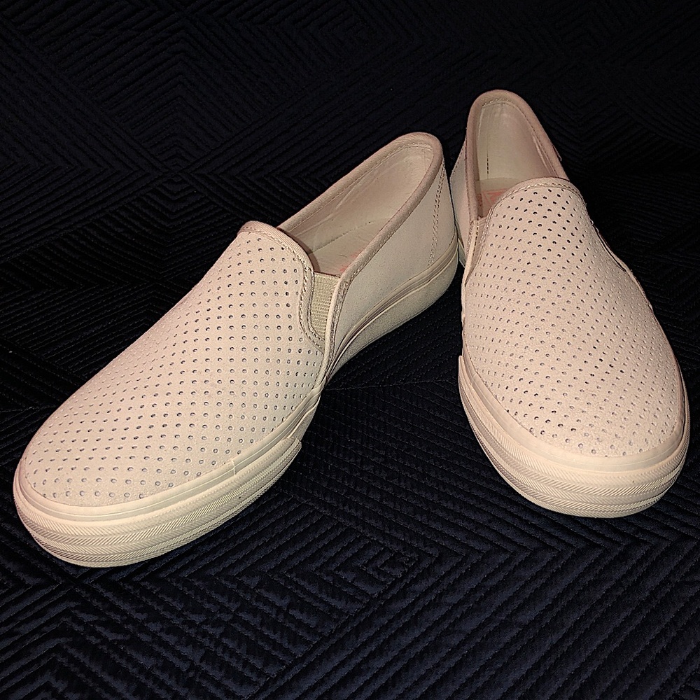 NWT Suede Slip-On Sneakers
